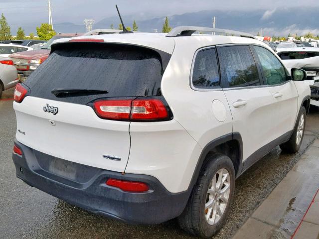 1C4PJMCB1FW679752 - 2015 JEEP CHEROKEE L WHITE photo 4