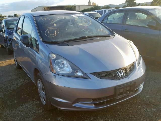 JHMGE8G24AC010244 - 2010 HONDA FIT SILVER photo 1