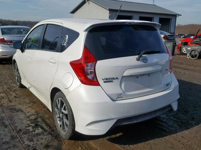 3N1CE2CP2FL372165 - 2015 NISSAN VERSA NOTE WHITE photo 3