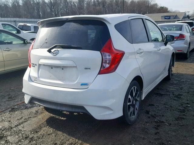 3N1CE2CP2FL372165 - 2015 NISSAN VERSA NOTE WHITE photo 4