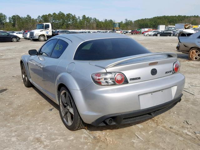 JM1FE17N850147029 - 2005 MAZDA RX8 SILVER photo 3