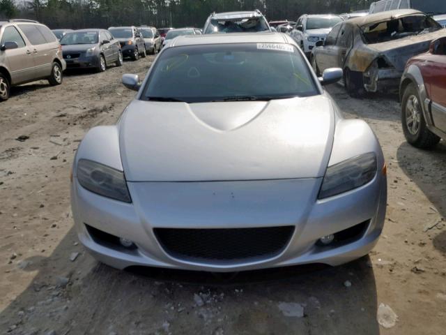 JM1FE17N850147029 - 2005 MAZDA RX8 SILVER photo 9