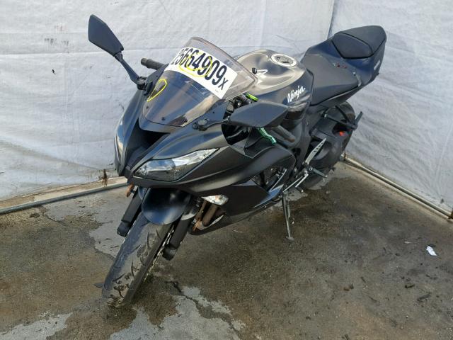 JKBZXJE14FA014941 - 2015 KAWASAKI ZX636 E BLACK photo 2