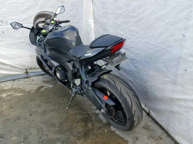 JKBZXJE14FA014941 - 2015 KAWASAKI ZX636 E BLACK photo 3