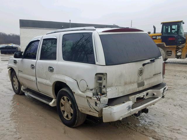 1GYEK63N92R126523 - 2002 CADILLAC ESCALADE L WHITE photo 3