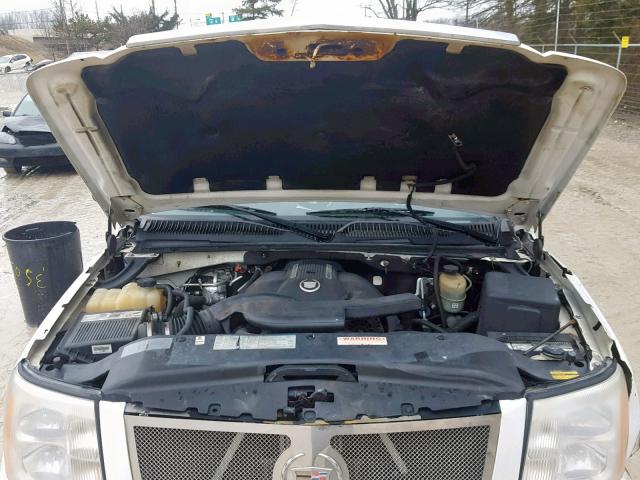 1GYEK63N92R126523 - 2002 CADILLAC ESCALADE L WHITE photo 7