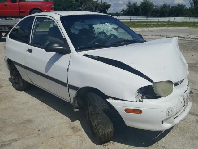 KNJLT05H5V6228824 - 1997 FORD ASPIRE WHITE photo 1