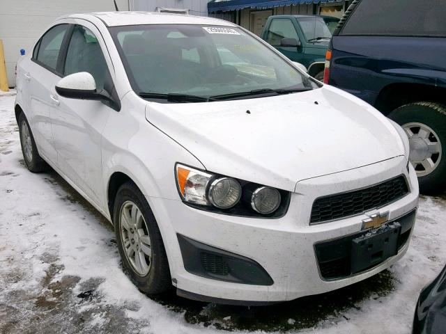 1G1JB5SHXC4114432 - 2012 CHEVROLET SONIC LS 白色 照片 1