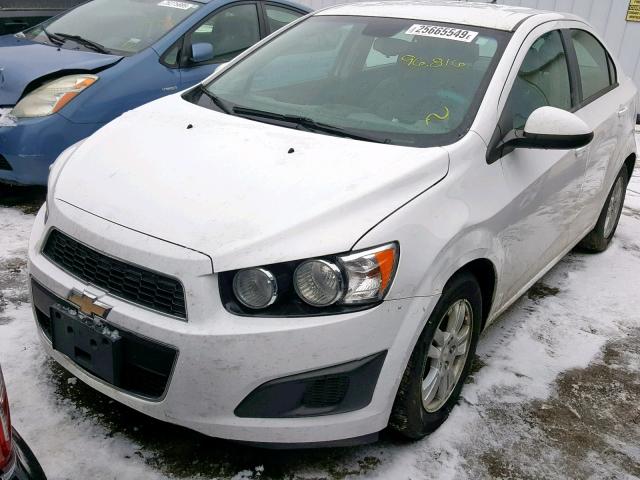 1G1JB5SHXC4114432 - 2012 CHEVROLET SONIC LS 白色 照片 2