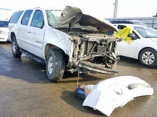 1GKFK16388R270066 - 2008 GMC YUKON XL K WHITE photo 1