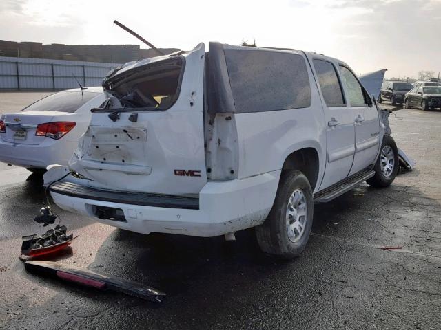 1GKFK16388R270066 - 2008 GMC YUKON XL K WHITE photo 4