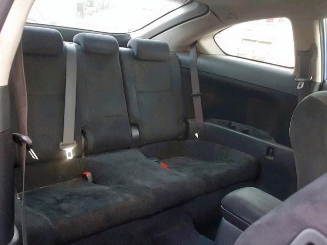 JTKDE167060131511 - 2006 TOYOTA SCION TC BLUE photo 6