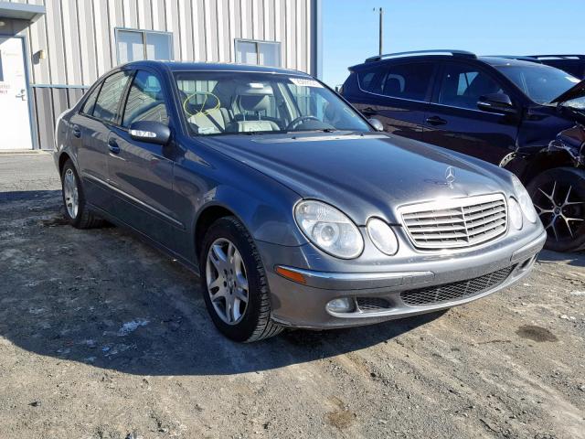 WDBUF82J25X175352 - 2005 MERCEDES-BENZ E 320 4MAT GRAY photo 1