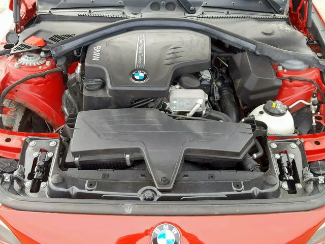 WBA1F5C53FV256827 - 2015 BMW 228 I ORANGE photo 7