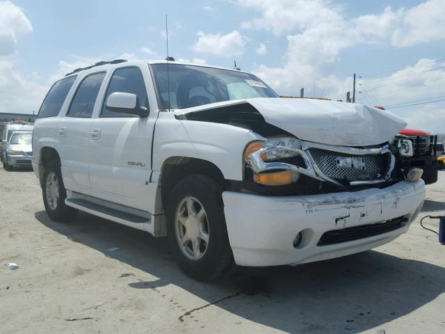 1GKEK63U95J114215 - 2005 GMC YUKON DENA WHITE photo 1