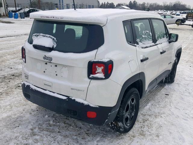 ZACCJBAB2JPJ37715 - 2018 JEEP RENEGADE S WHITE photo 4