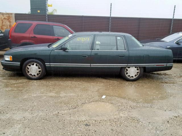 1G6KF5294TU261003 - 1996 CADILLAC DEVILLE CO GREEN photo 9