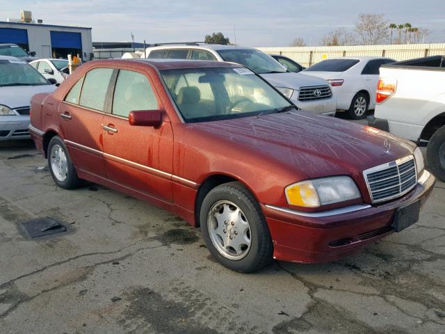 WDBHA24G6XA662963 - 1999 MERCEDES-BENZ C 230 MAROON photo 1