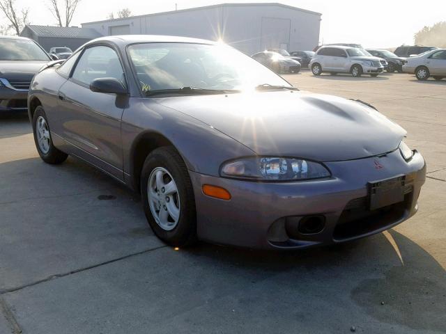 4A3AK34Y7WE002840 - 1998 MITSUBISHI ECLIPSE RS GRAY photo 1