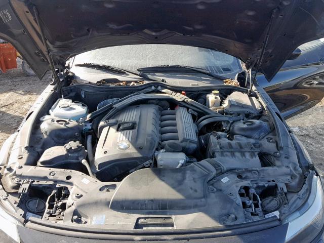 WBALM5C58BE378141 - 2011 BMW Z4 SDRIVE3 BLACK photo 7