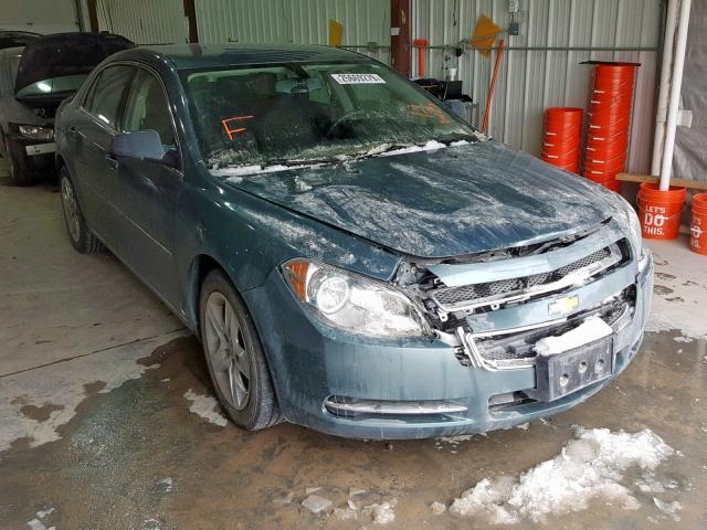1G1ZH57B99F156125 - 2009 CHEVROLET MALIBU 1LT BLUE photo 1