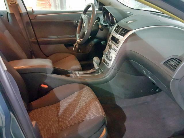 1G1ZH57B99F156125 - 2009 CHEVROLET MALIBU 1LT BLUE photo 5