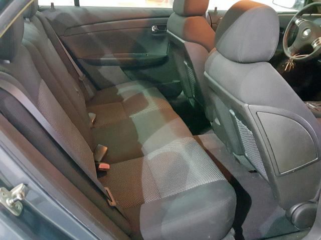 1G1ZH57B99F156125 - 2009 CHEVROLET MALIBU 1LT BLUE photo 6