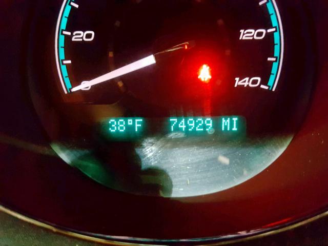 1G1ZH57B99F156125 - 2009 CHEVROLET MALIBU 1LT BLUE photo 8