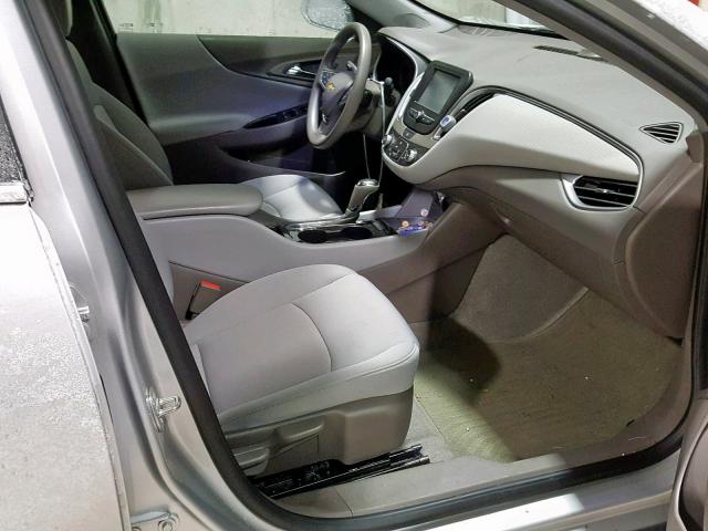 1G1ZB5ST6JF200314 - 2018 CHEVROLET MALIBU LS SILVER photo 5