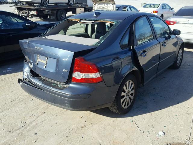 YV1MS382452087989 - 2005 VOLVO S40 2.4I BLUE photo 4