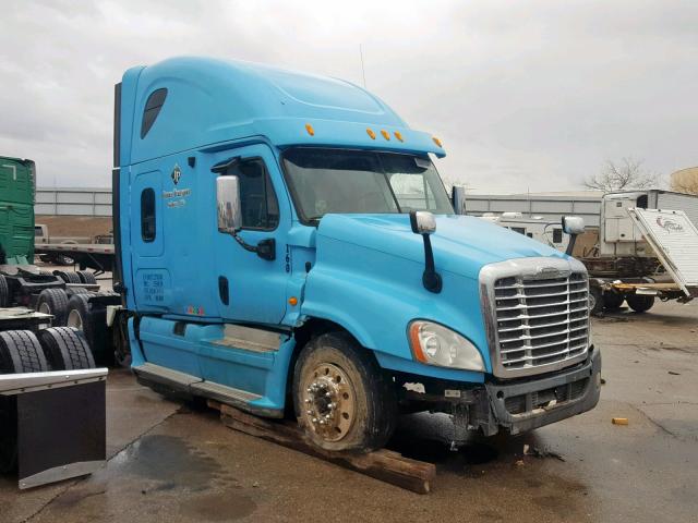 3AKJGLDR6DSBC0976 - 2013 FREIGHTLINER CASCADIA 1 TEAL photo 1