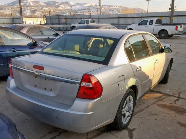 1G1ZS57N17F271231 - 2007 CHEVROLET MALIBU LS GRAY photo 4