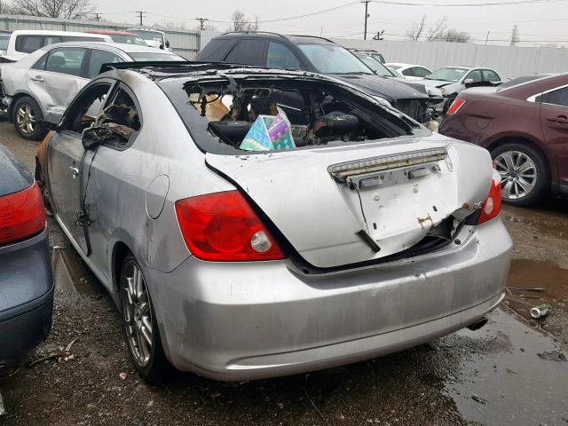 JTKDE177560122169 - 2006 TOYOTA SCION TC GRAY photo 3