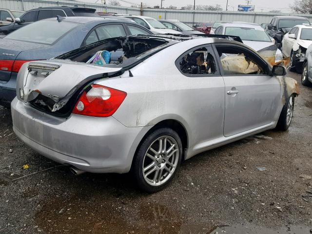 JTKDE177560122169 - 2006 TOYOTA SCION TC GRAY photo 4