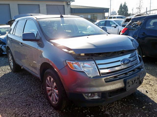 2FMDK3JC9ABB03239 - 2010 FORD EDGE SEL GRAY photo 1