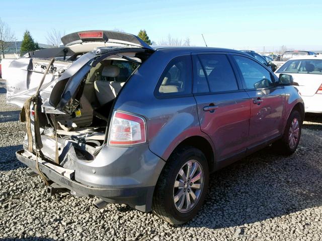 2FMDK3JC9ABB03239 - 2010 FORD EDGE SEL GRAY photo 4