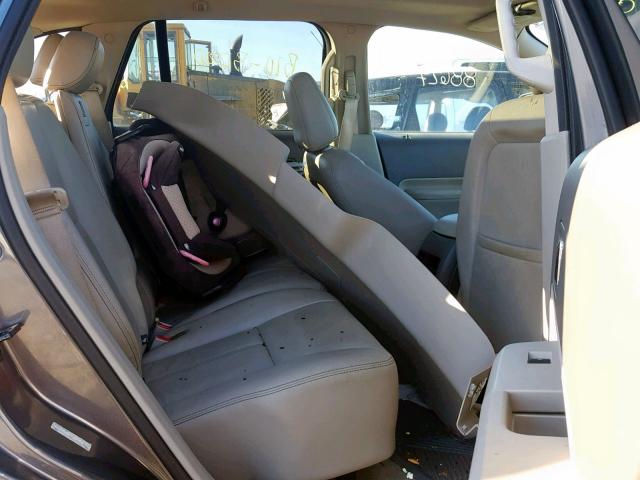 2FMDK3JC9ABB03239 - 2010 FORD EDGE SEL GRAY photo 6