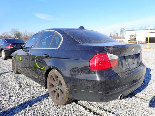 WBAVB77518NH78624 - 2008 BMW 335 I BLACK photo 3