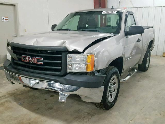 1GTEC14X07Z594931 - 2007 GMC NEW SIERRA GOLD photo 2