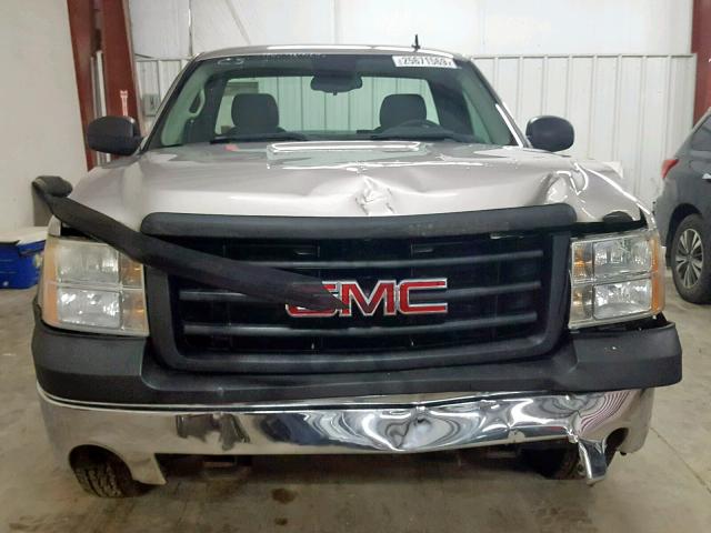 1GTEC14X07Z594931 - 2007 GMC NEW SIERRA GOLD photo 9