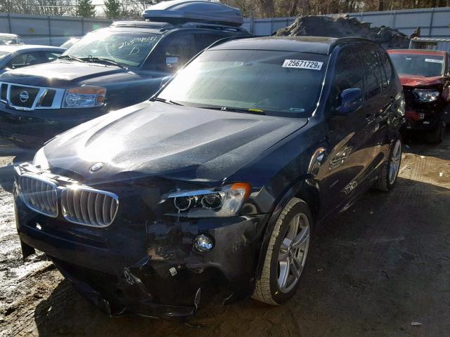 5UXWX7C54E0E78968 - 2014 BMW X3 XDRIVE3 BLUE photo 2