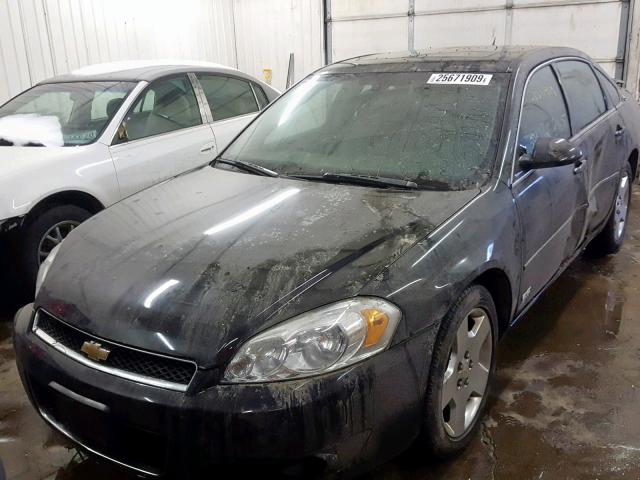 2G1WD58C979251327 - 2007 CHEVROLET IMPALA SUP შავი ფოტო 2