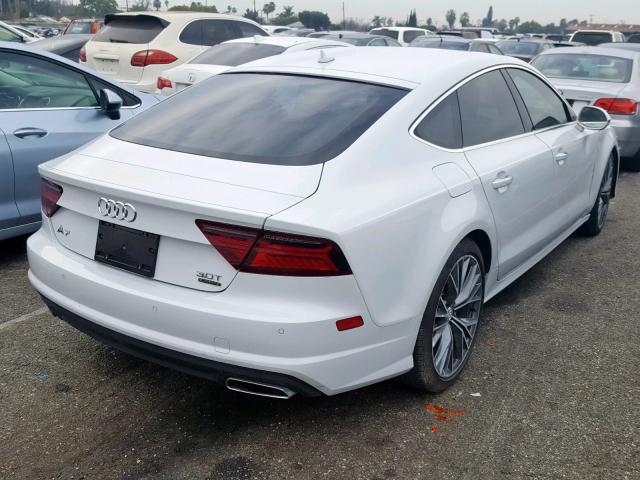 WAU2GAFC9GN009494 - 2016 AUDI A7 PRESTIG WHITE photo 4