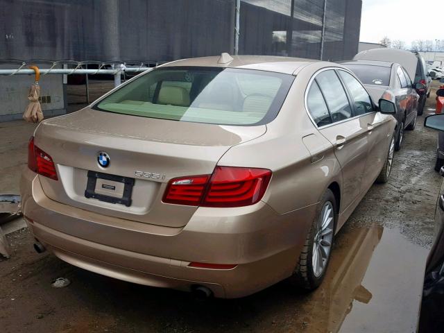 WBAFR7C59DC818280 - 2013 BMW 535 I GOLD photo 4