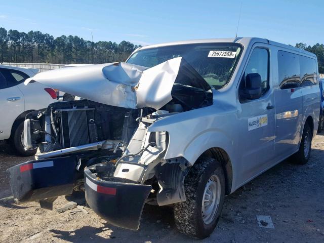 5BZBF0AA0GN851646 - 2016 NISSAN NV 3500 SILVER photo 2