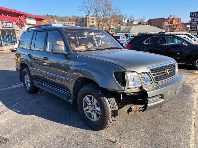 JTJHT00WX23516749 - 2002 LEXUS LX 470 GRAY photo 1