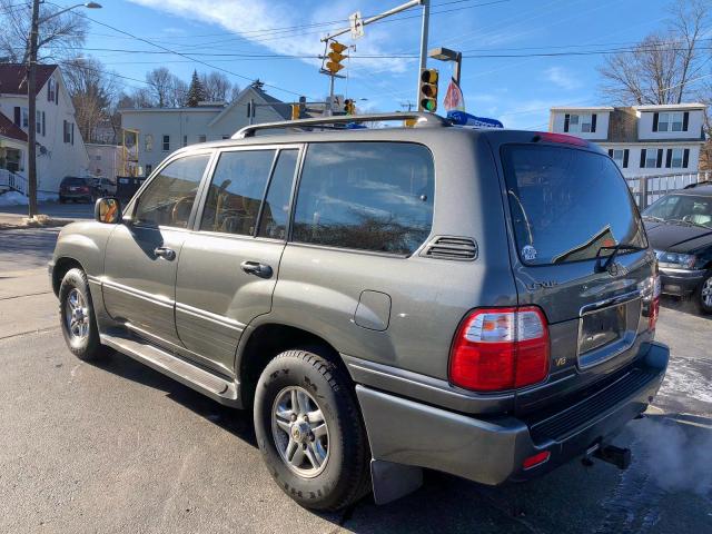 JTJHT00WX23516749 - 2002 LEXUS LX 470 GRAY photo 3