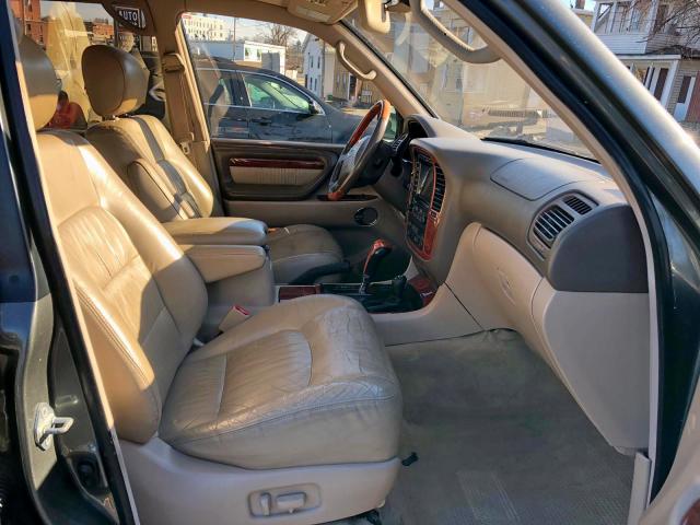 JTJHT00WX23516749 - 2002 LEXUS LX 470 GRAY photo 5