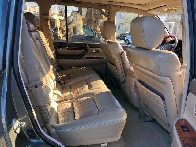 JTJHT00WX23516749 - 2002 LEXUS LX 470 GRAY photo 6