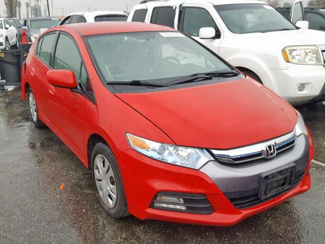 JHMZE2H31CS000700 - 2012 HONDA INSIGHT RED photo 1